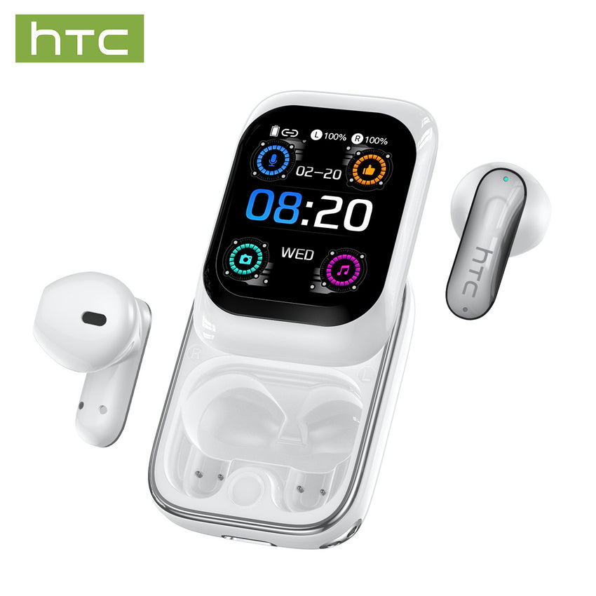 NE48 Side-Sliding Wireless Earbuds, Colorful HD Display Screen, Touch Control, In-Ear Design, Multifunctional Control, Wallpaper Upload, AI Translation Earphones