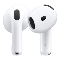 AirPods 4 with MagSafe Case (USB-C) Wireless Earbuds (White, True Wireless) Active Noise Cancellation，With One Year Warranty
