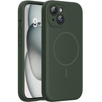 Magnetic for iPhone 17 Pro Max Case, Compatible with MagSafe, Integrated Silicone Camera Control Cover, 3.0mm Thicken Shockproof Drop Protection Phone Case for 17 ProMax, Orange