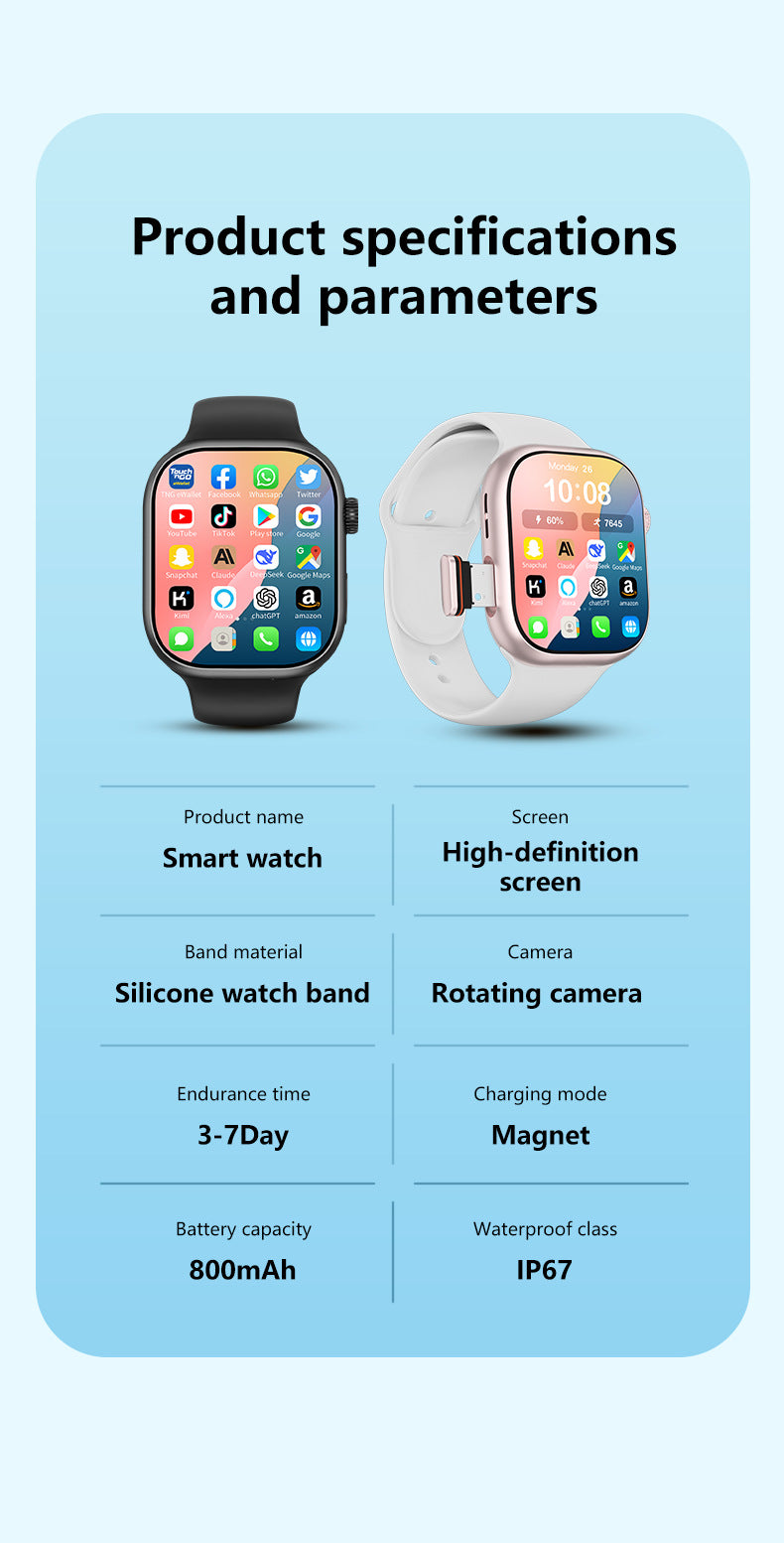 S11 Smartwatch Camera AI Chatgpt Google TikTok