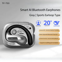 AI Translation Intelligent Open Earphone OWS Bluetooth 6.0 Ultra Long Battery Life ENC Noise Cancelling Sports Office Earphones